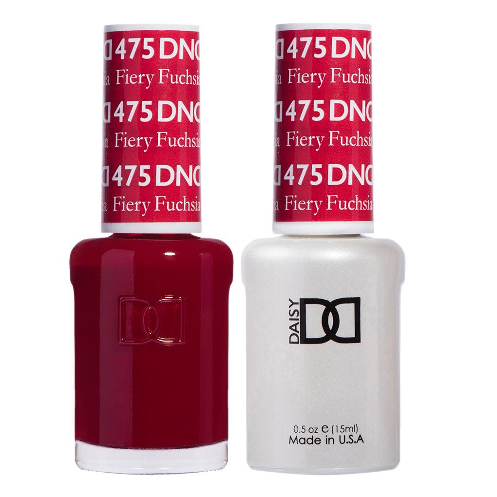 DND DC Gel & Lacquer Duo Fiery Fuchsia #475